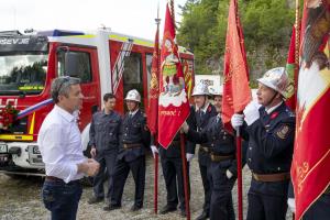 017 prevzem gasilskega vozila Foto atelje Postojna